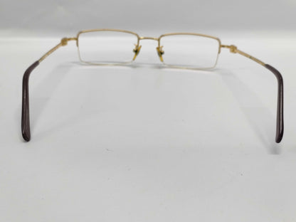  Cartier Cartier Gold Color Eyeglasses Sunglasses