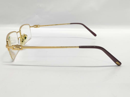  Cartier Cartier Gold Color Eyeglasses Sunglasses