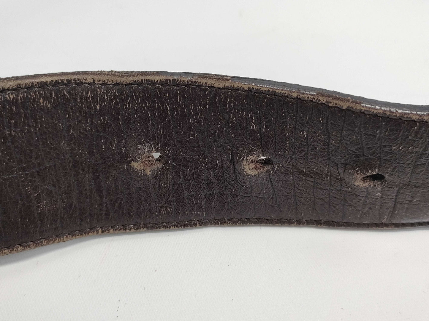 GUCCI GG Canvas Boots Motif Buckle Belt