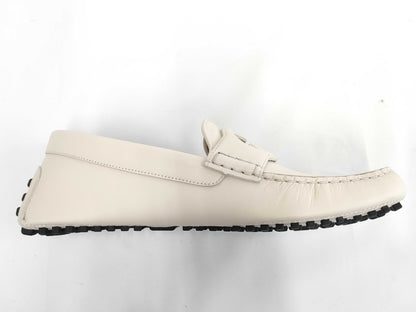 GUCCI Interlocking G Driving Leather Loafers Size 9