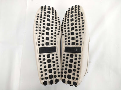 GUCCI Interlocking G Driving Leather Loafers Size 9