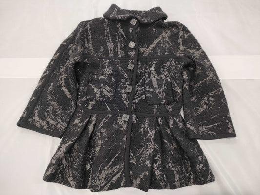 CHANEL P42495 Half Coat Black Size 38 Jacket