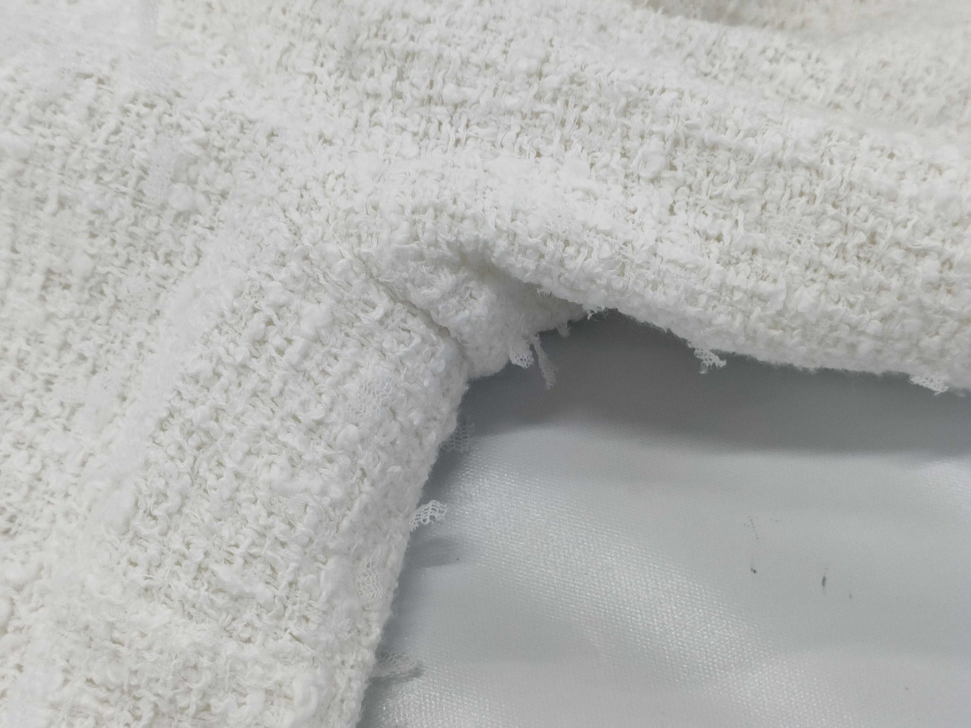 CHANEL Coco Mark Tweed Lace-Up Chain Dress, Size 38