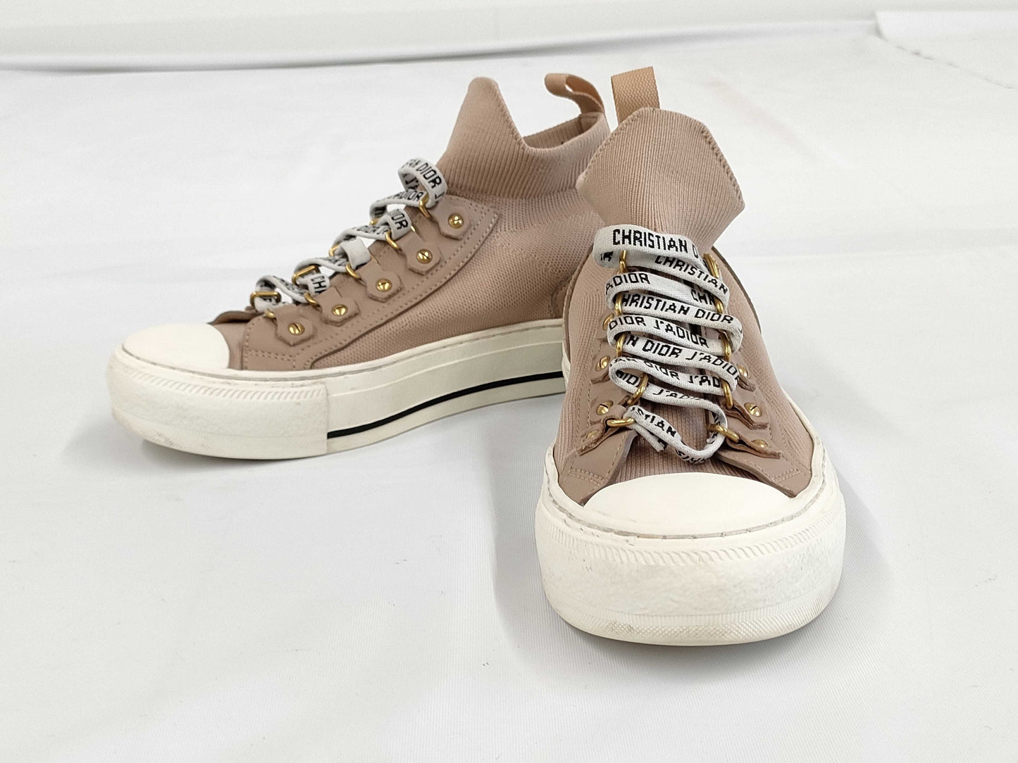 Dior WALKNDIOR Knit Sneakers Size 35.5