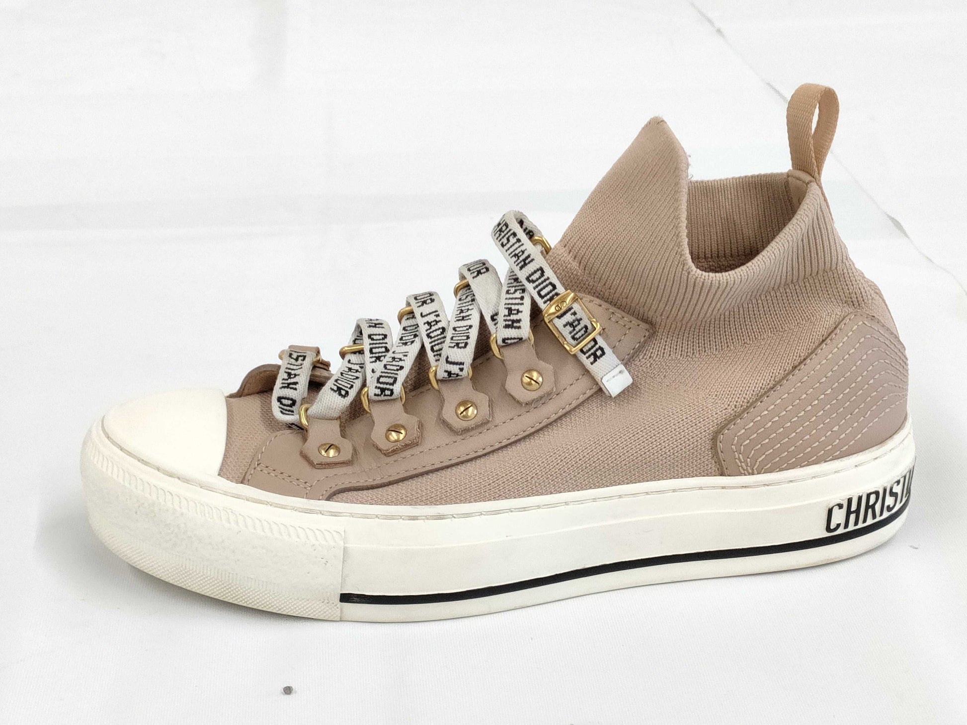 Dior WALKNDIOR Knit Sneakers Size 35.5