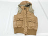 BURBERRY Hooded Down Vest, Size 38