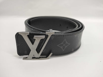 LOUIS VUITTON Monogram Eclipse Santur Belt