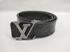 LOUIS VUITTON Monogram Eclipse Santur Belt