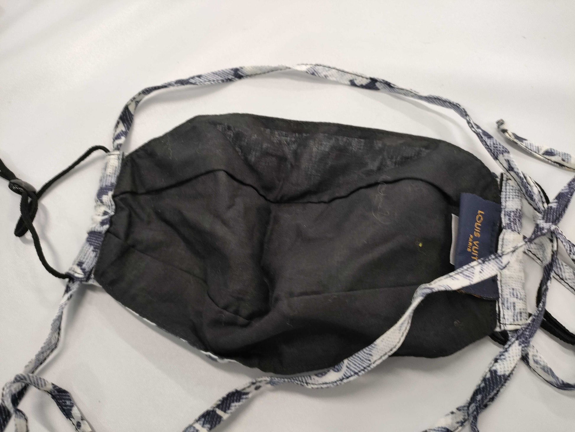 LOUIS VUITTON Monogram Tapestry Mask and Bandana Set, Other Accessories