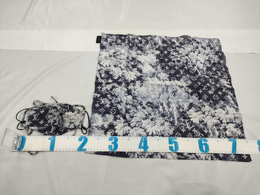 LOUIS VUITTON Monogram Tapestry Mask and Bandana Set, Other Accessories