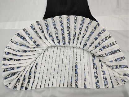 LOUIS VUITTON Monogram Knit Sleeveless Dress, Size M