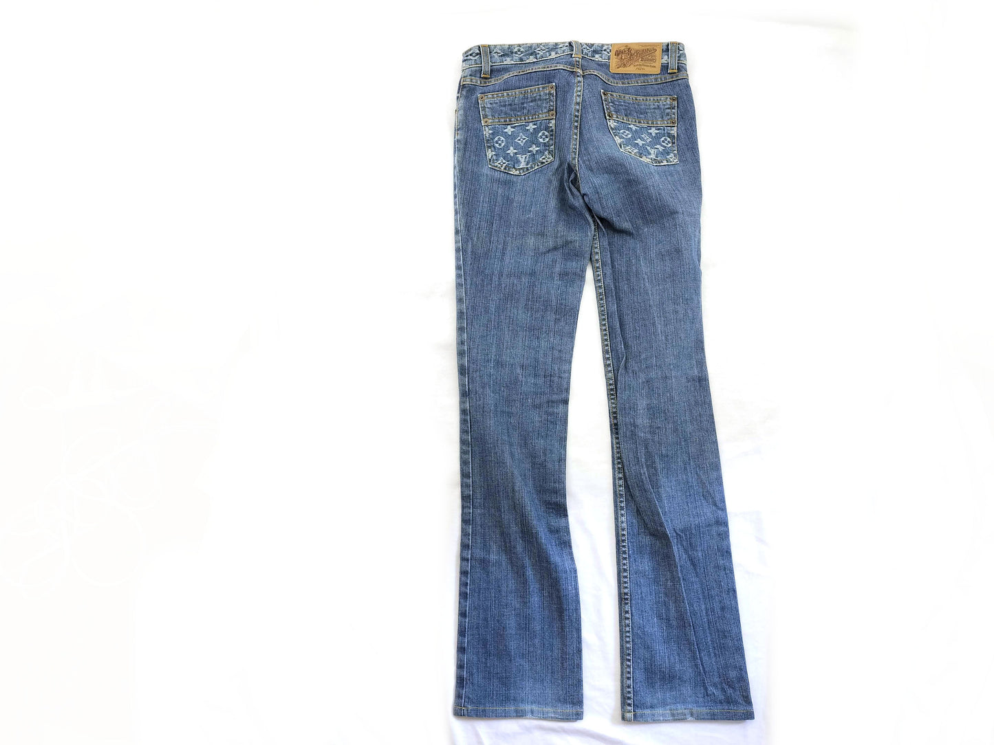 LOUIS VUITTON Louis Vuitton Monogram Denim Denim Pants