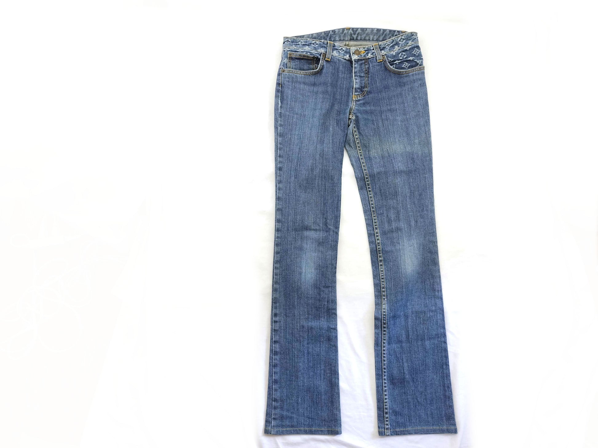 LOUIS VUITTON Louis Vuitton Monogram Denim Denim Pants