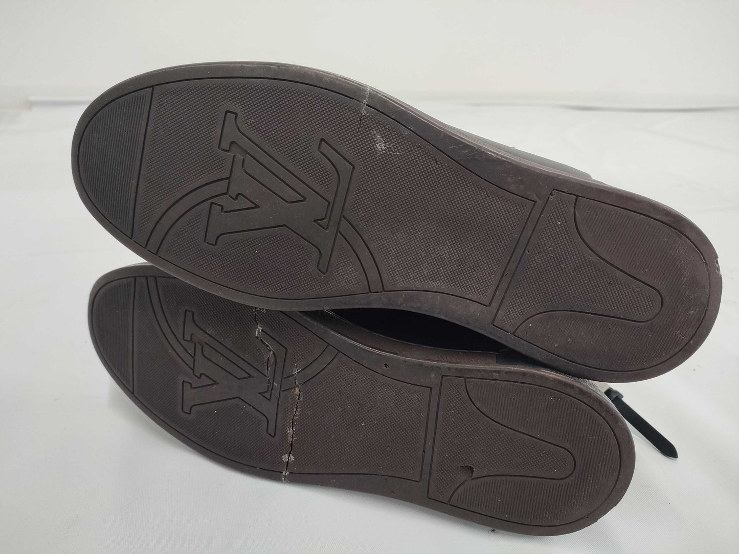 LOUIS VUITTON Louis Vuitton Line Monogram High-Top Sneakers Size 6.5 Sneakers