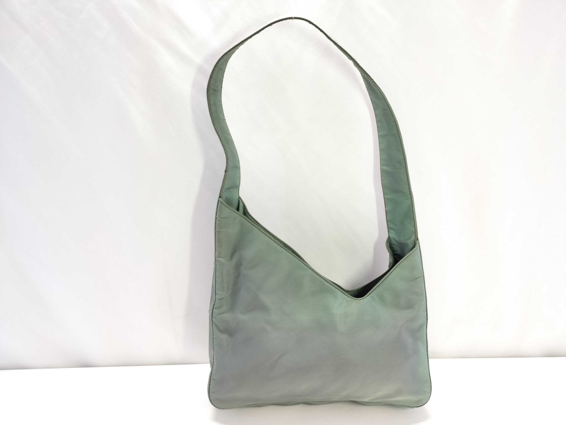 PRADA Nylon Asymmetrical Shoulder Bag Shoulder Bag