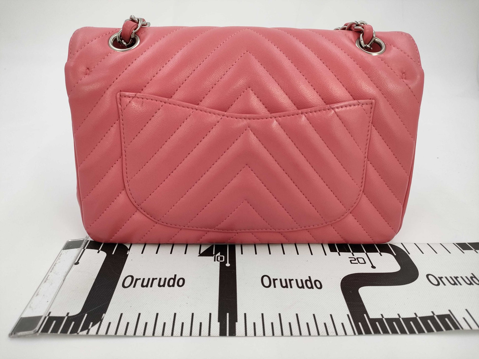 CHANEL Chevron Shoulder Bag