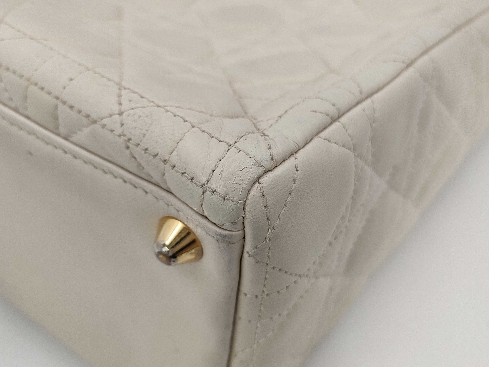 Dior Lady Dior 2-way lambskin handbag