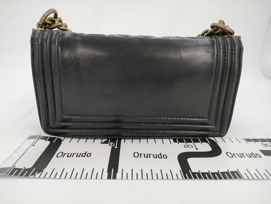 CHANEL Boy Chanel Black Shoulder Bag