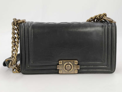 CHANEL Boy Chanel Black Shoulder Bag