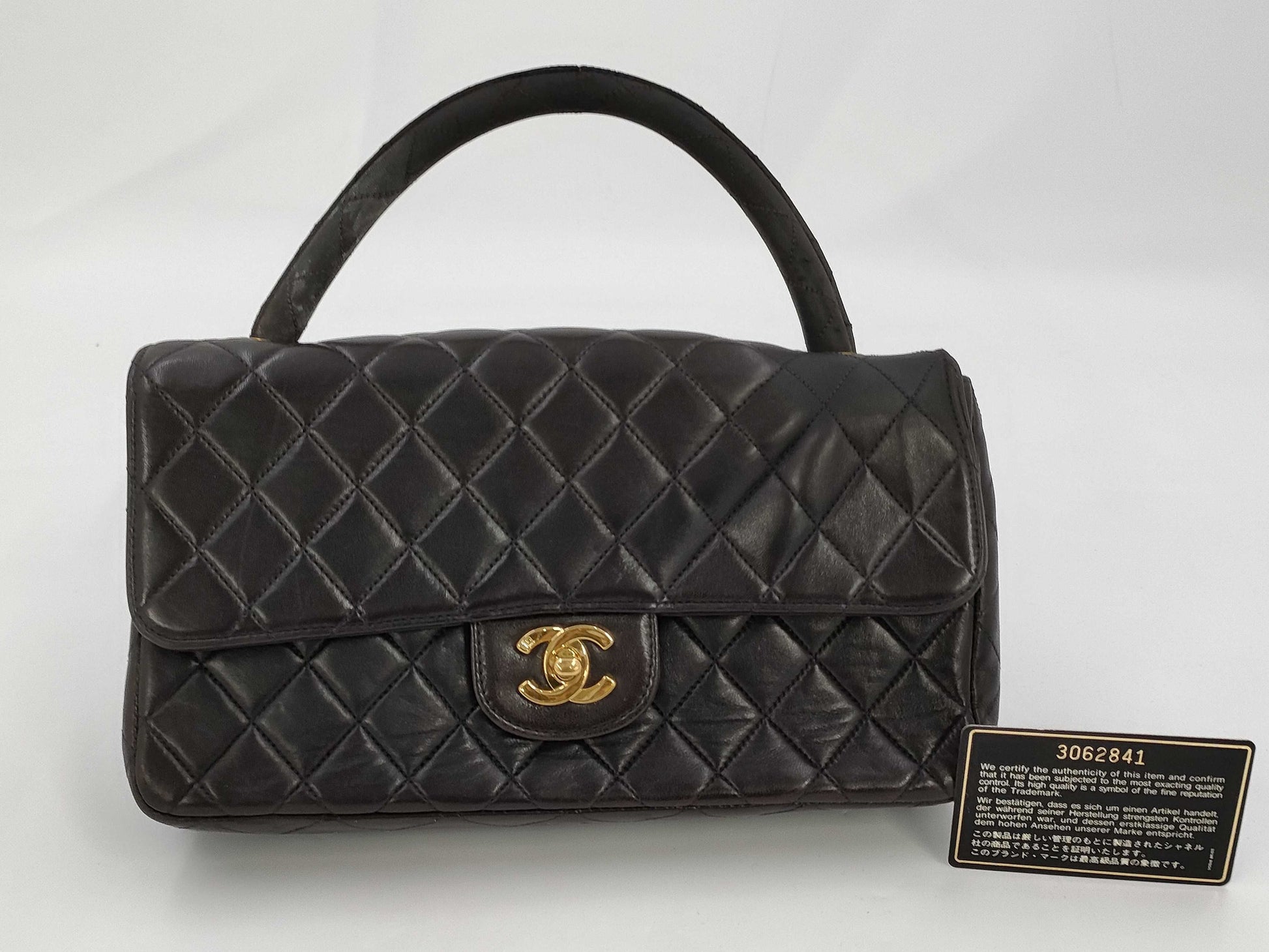 CHANEL Matelasse Handbag Shoulder Bag