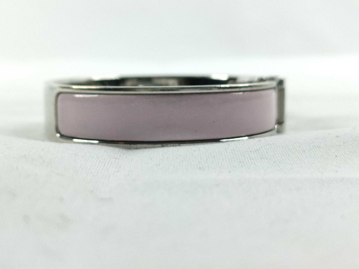 HERMES HERMES Click Classic H Pink Bangle Bracelet Bracelets & Bangles