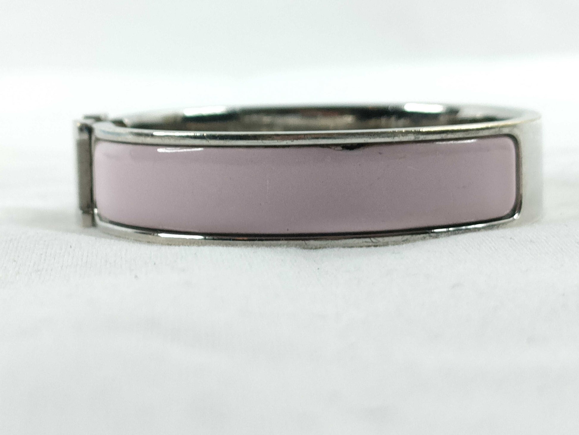 HERMES HERMES Click Classic H Pink Bangle Bracelet Bracelets & Bangles