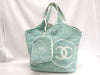 CHANEL Coco Beach Towel Pile Tote Bag with Pouch