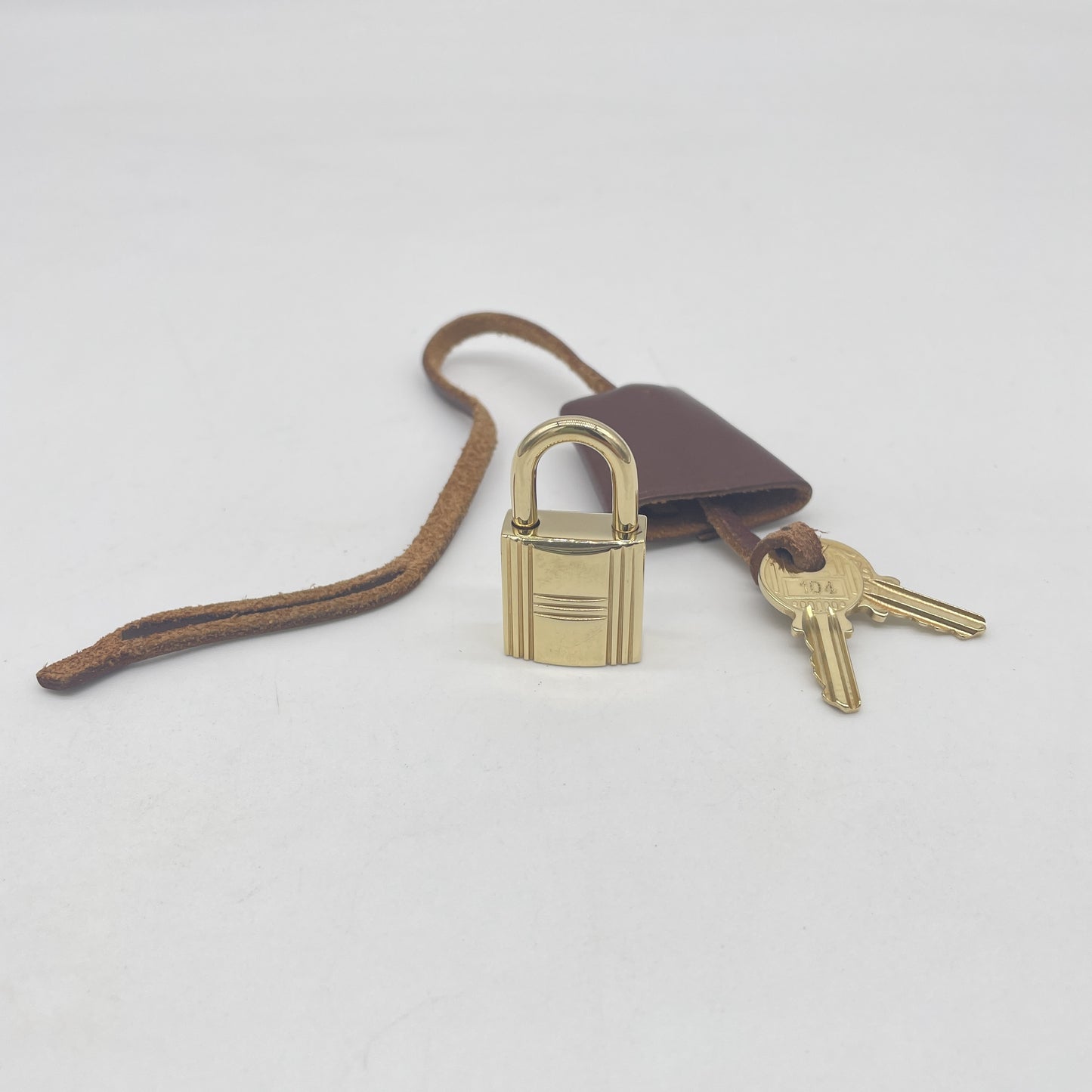 HERMES HERMES Gold #104 Key x 2, Cadena, Crochet, Other Accessories