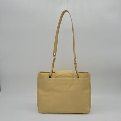 CHANEL CHANEL Coco Mark Chain Tote 4th Series Tote Bag