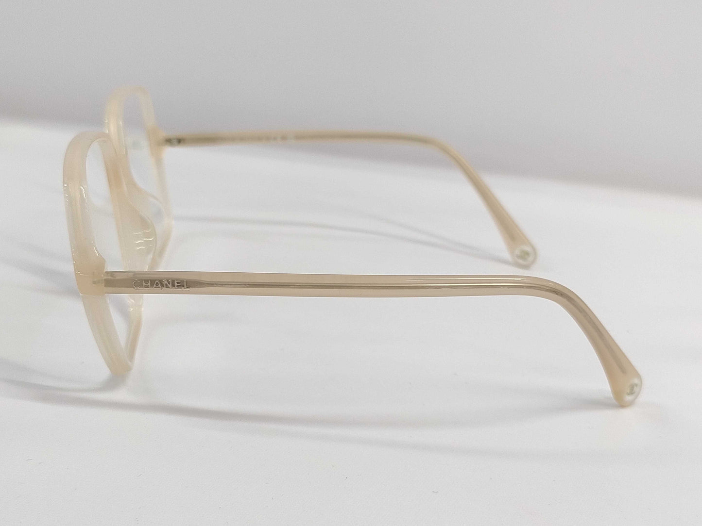  CHANEL Chanel Glasses Ivory 3448-A c.1731 53□16 140 S Sunglasses