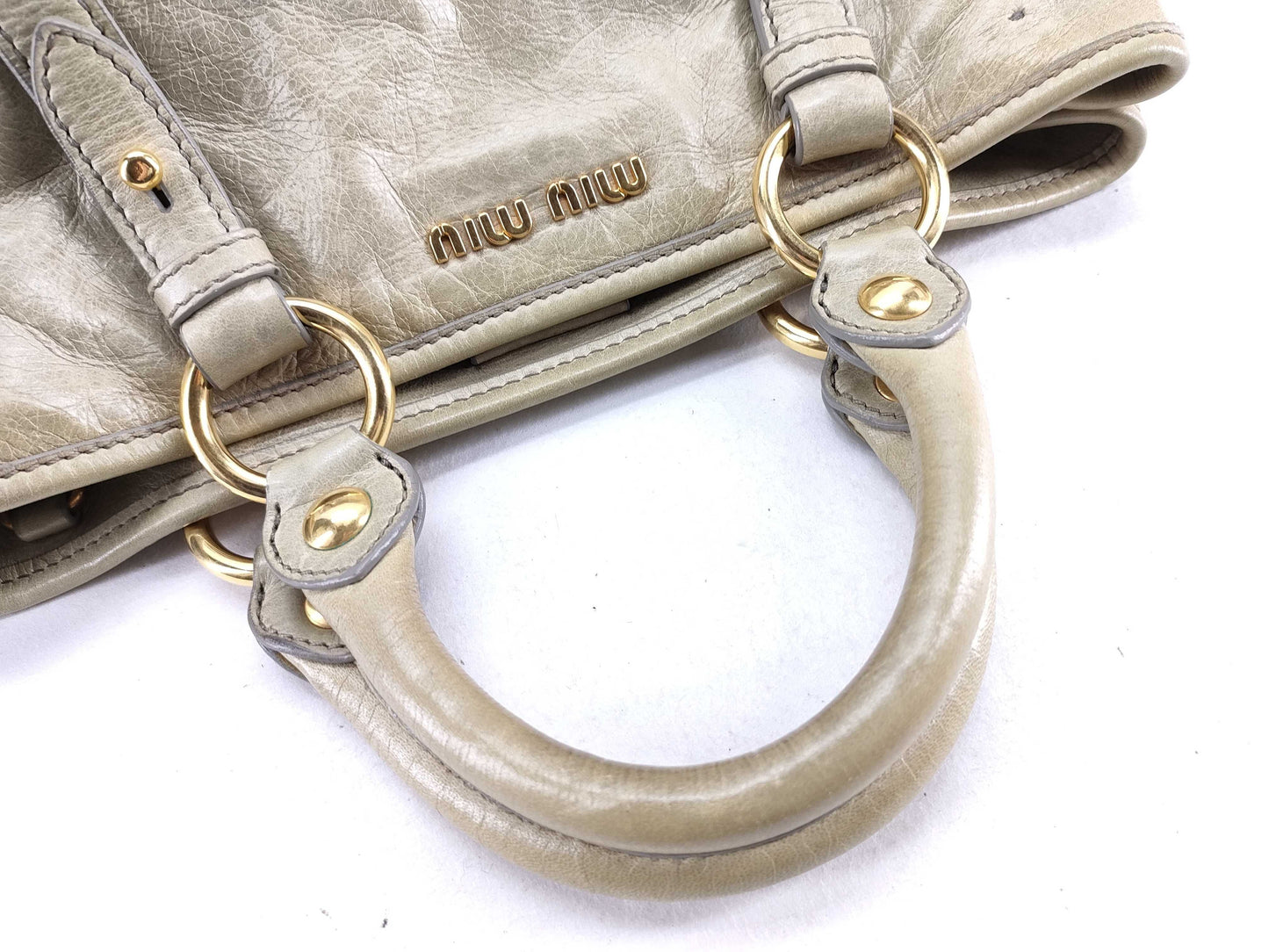 Miu Miu Handbag Shoulder Bag 2-Way Tote Bag