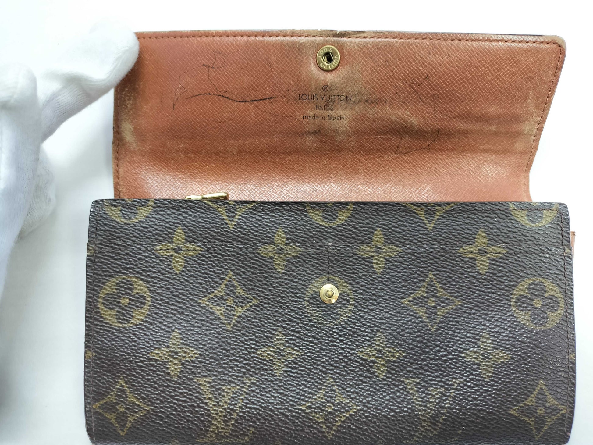LOUIS VUITTON Monogram Sarah CA0956 Wallet
