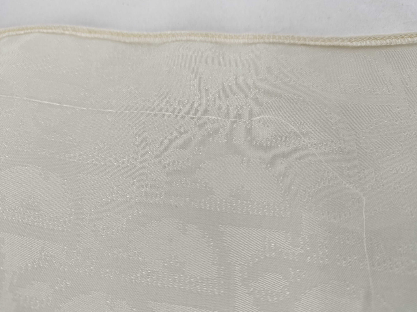 Dior Trotter Trotter Scarf with Ribbon Tie, Silk, White