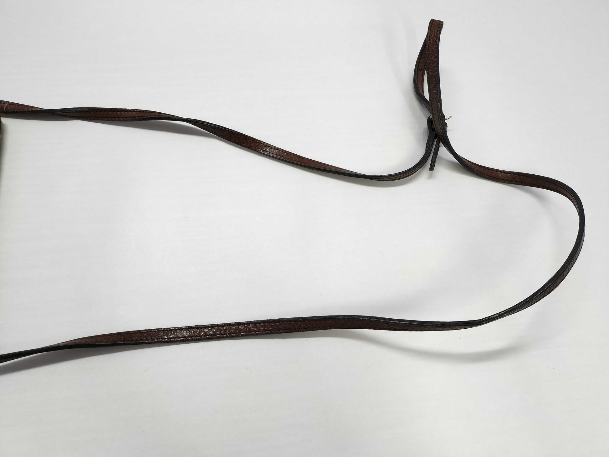 FENDI Zucchino Shoulder Bag in Mamma Bucket, Brown with Gold FF Hardware