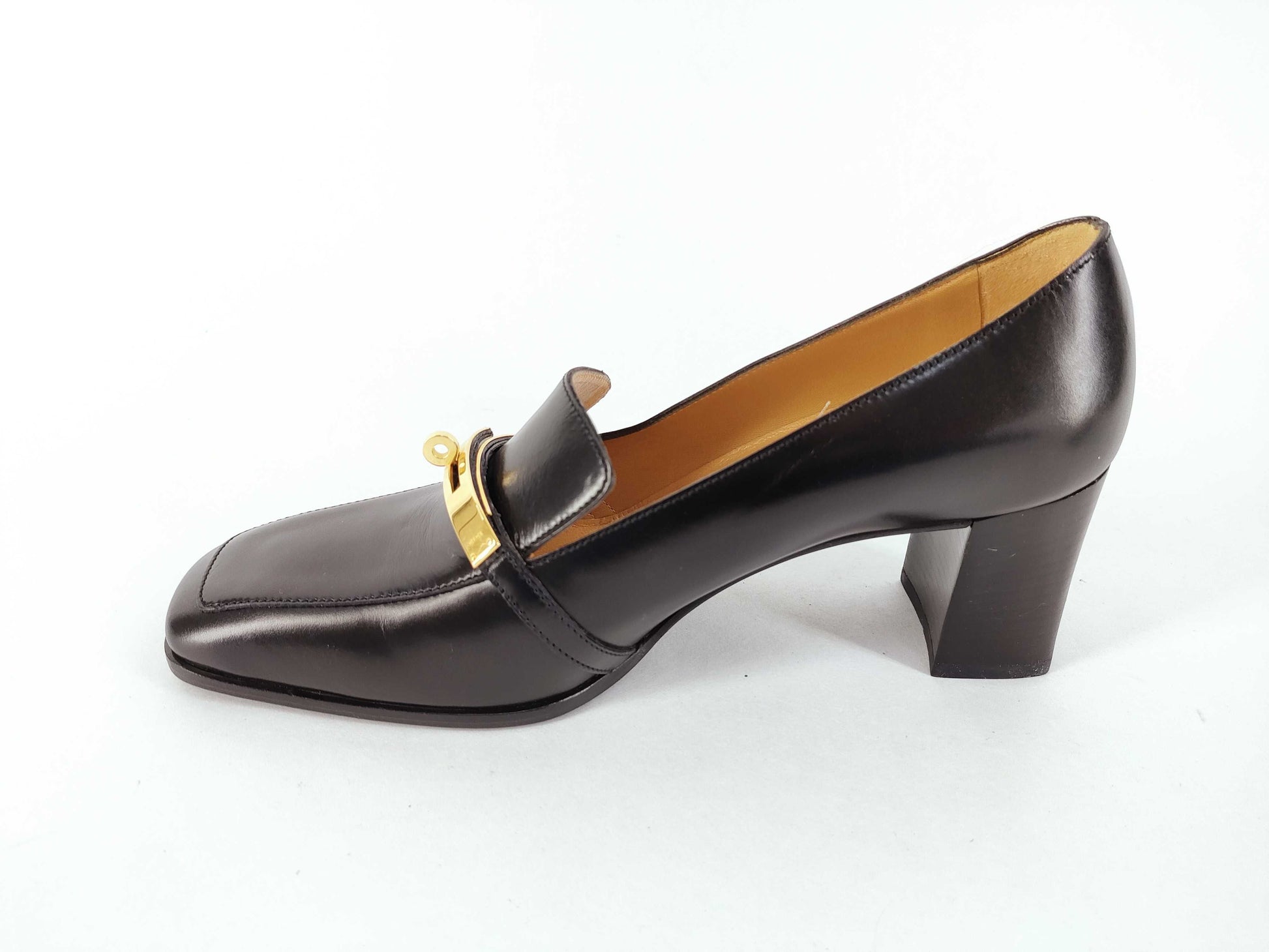 HERMES Kelly Pumps, Brand Size 26, Japanese Size 23.0cm