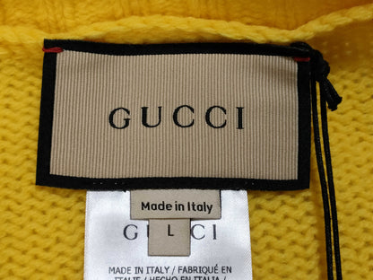 GUCCI Knit Sweater with Tags, Removable Fur, Top