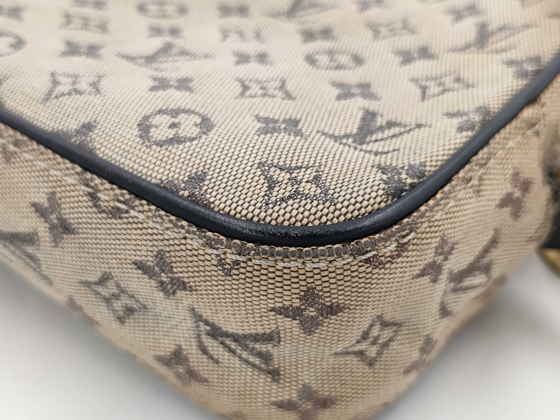 LOUIS VUITTON M92217 Monogram Mini Juliette MM Blue Shoulder Bag