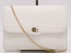 Dior Leather Logo Chain Shoulder Bag White Shoulder Bag