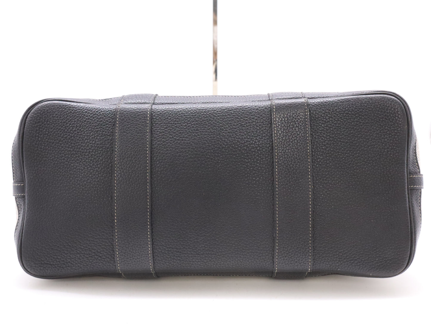 HERMES Garden Party PM Tote Bag 2006 Limited Edition Toile H Leather Tote Bag