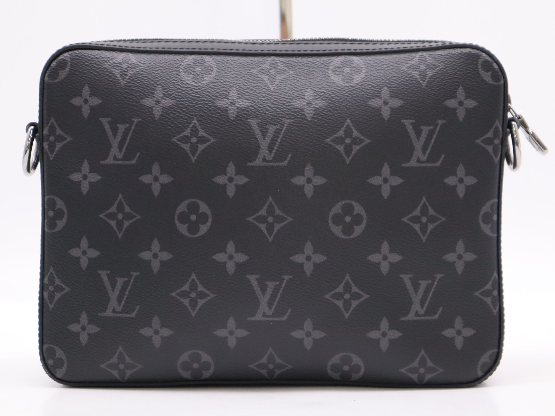 LOUIS VUITTON M69443 Eclipse Trio Messenger Bag with Shoulder Strap, RFID Verified