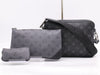 LOUIS VUITTON M69443 Eclipse Trio Messenger Bag with Shoulder Strap, RFID Verified
