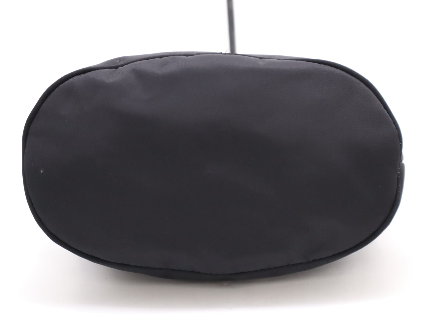 FENDI nylon and leather tote bag, black