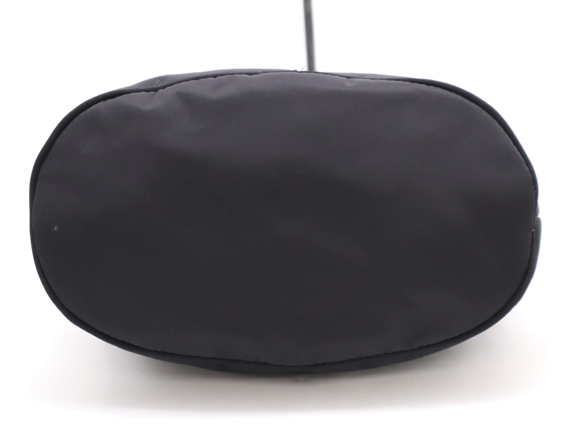 FENDI nylon and leather tote bag, black