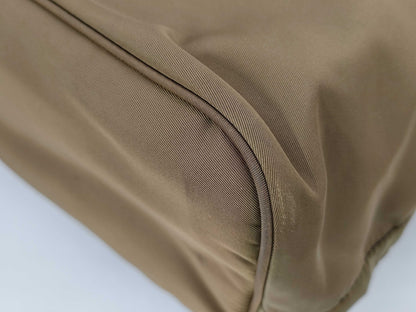 PRADA Nylon Tote Bag Khaki Brown Tote Bag