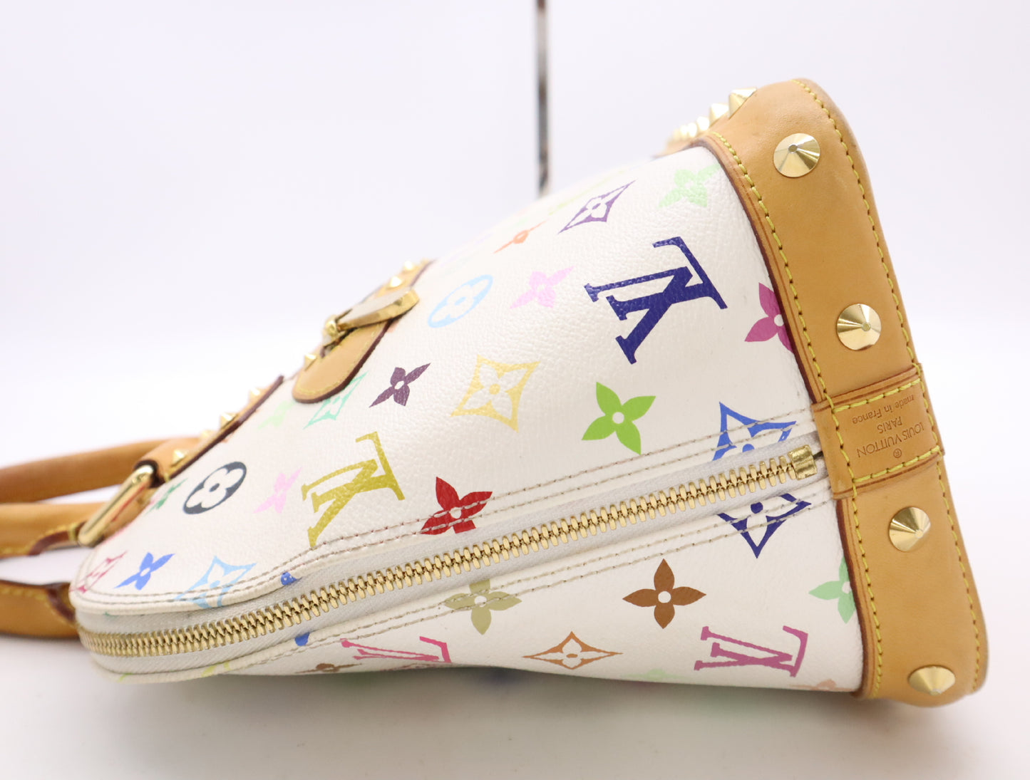 LOUIS VUITTON M40443 Multicolor Alma PM Bron Handbag