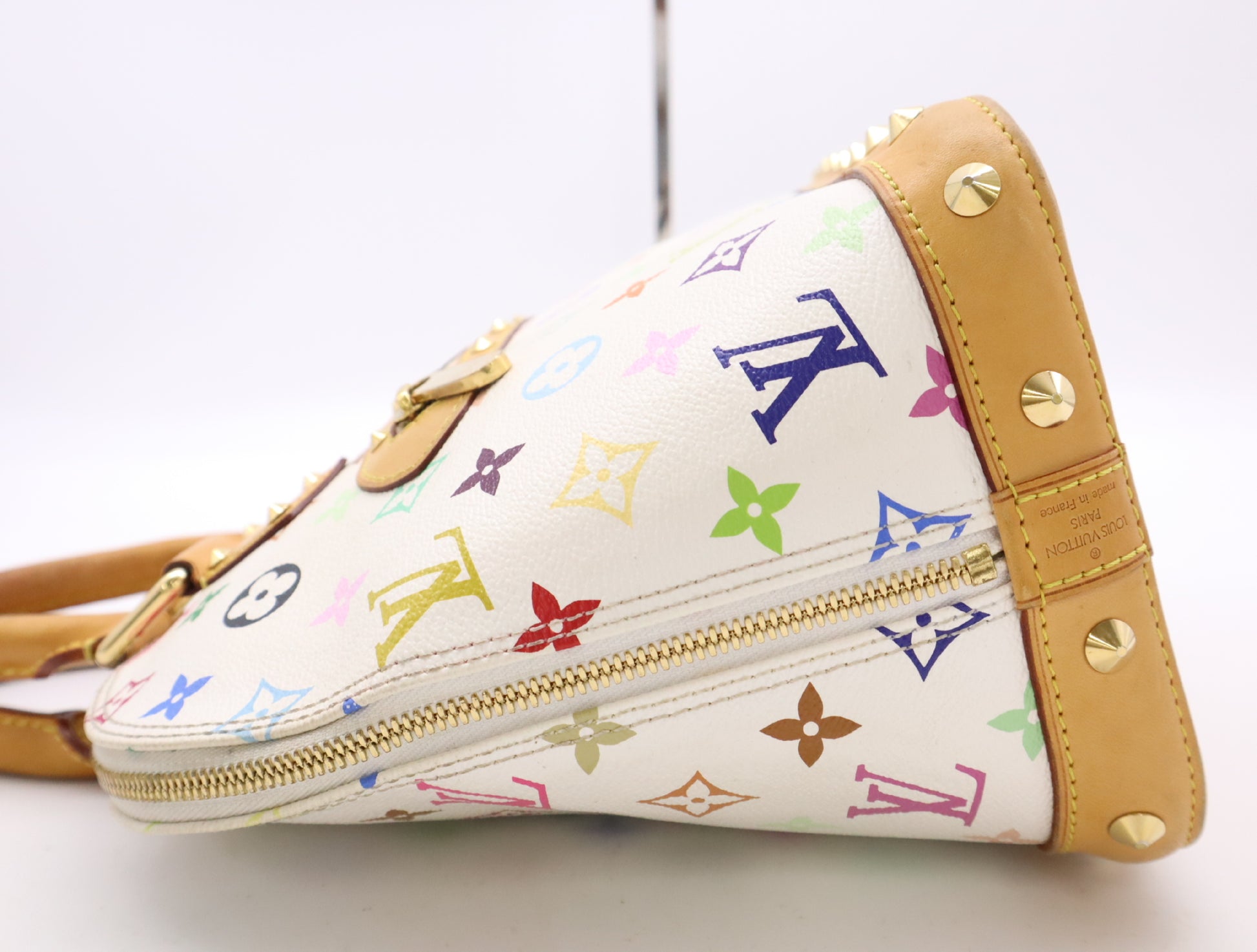 LOUIS VUITTON M40443 Multicolor Alma PM Bron Handbag