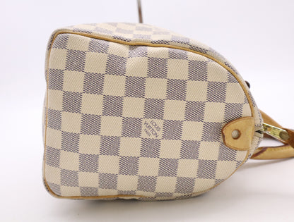 LOUIS VUITTON N41534 Azur Speedy 25 Boston Bag