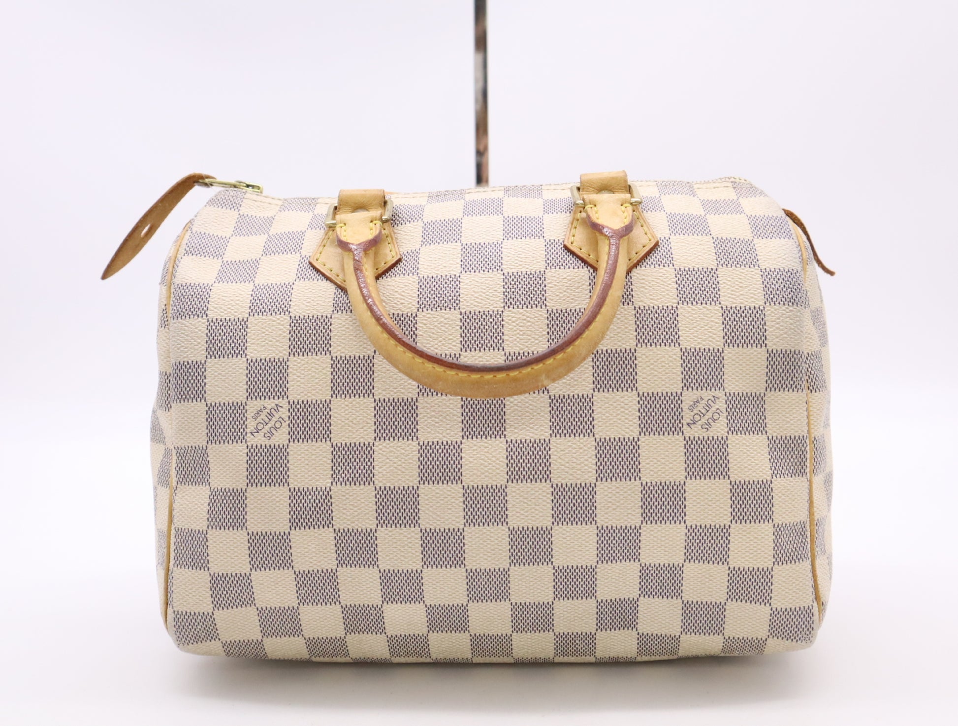 LOUIS VUITTON N41534 Azur Speedy 25 Boston Bag
