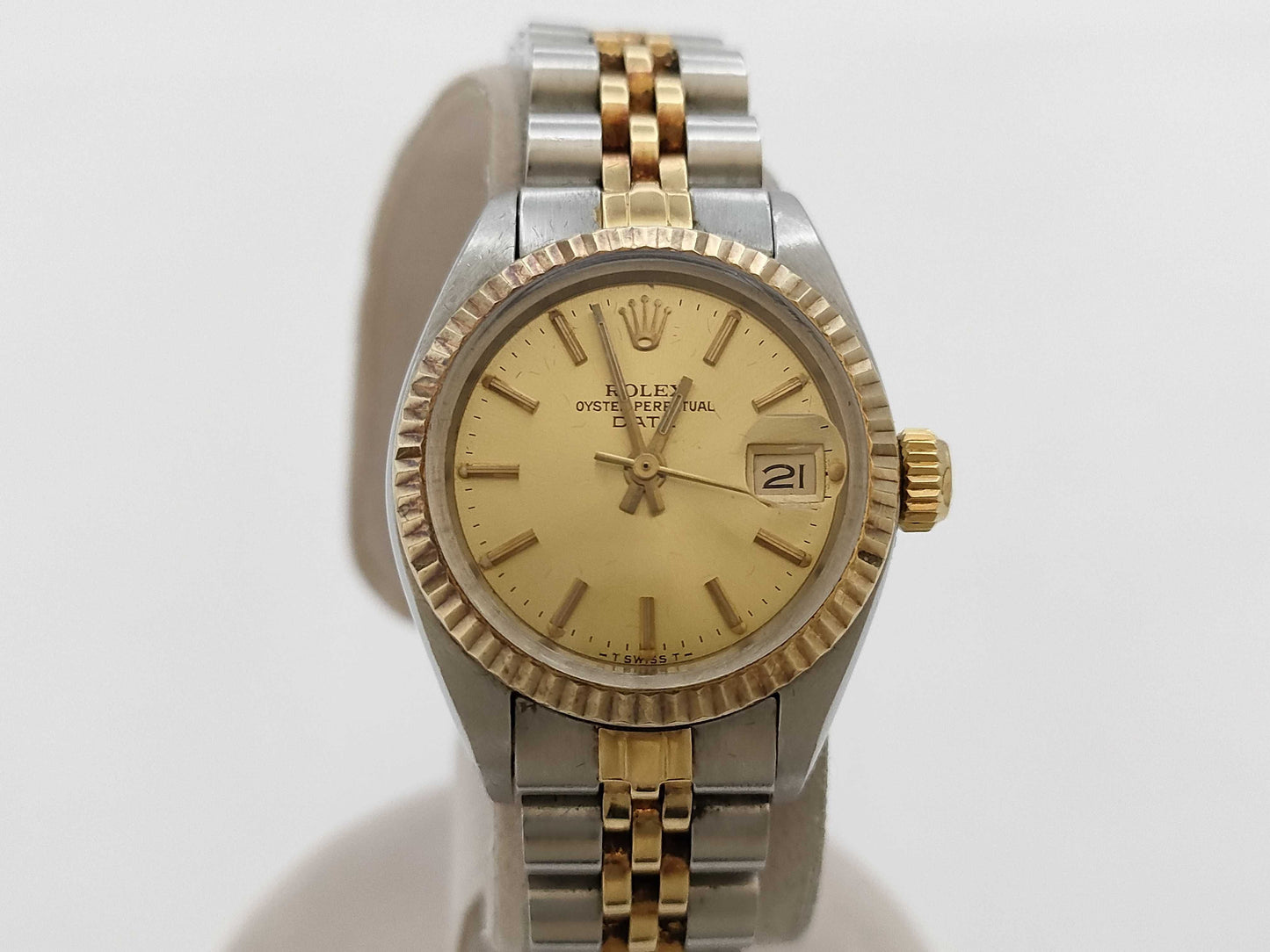 ROLEX 6917 7508732 Champagne Dial Women's Watch