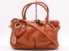 GUCCI Leather Sukey 2-way Handbag/Shoulder Bag, Orange, with Shoulder Strap